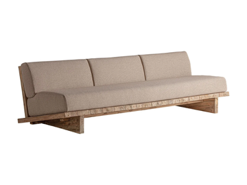 PURE - 3 seater fabric and wooden sofa by Vical Home - view 2